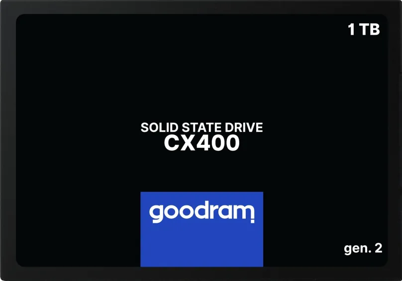 SSD disk SSD GOODRAM 1TB CX400 G.2 2,5 SATA III, 2.5", SATA III, 3D TLC, rýchlosť čít