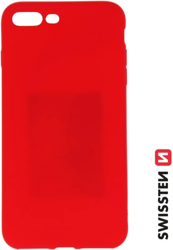 Kryt na mobil Swissten Soft Joy pre Apple iPhone 7 Plus červená