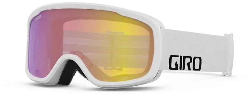 Lyžiarske okuliare GIRO Cruz White Wordmark Yellow Boost
