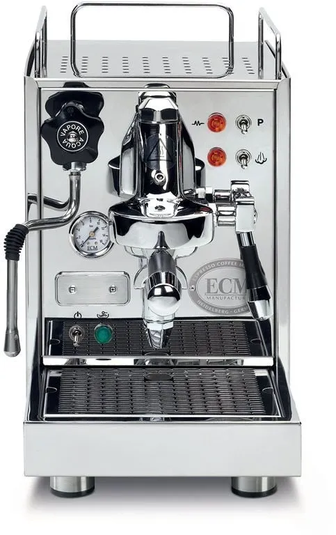 Pákový kávovar ECM Classika PID, tlak 9 bar, objem nádržky na vodu 2,8 l, príkon 1200 W,