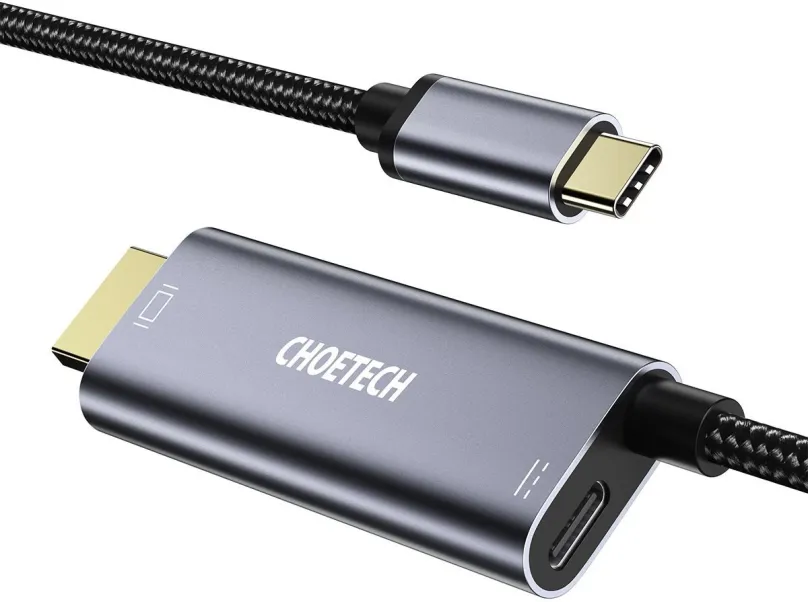 Video kábel Choetech USB-C na HDMI kábel s PD Charging