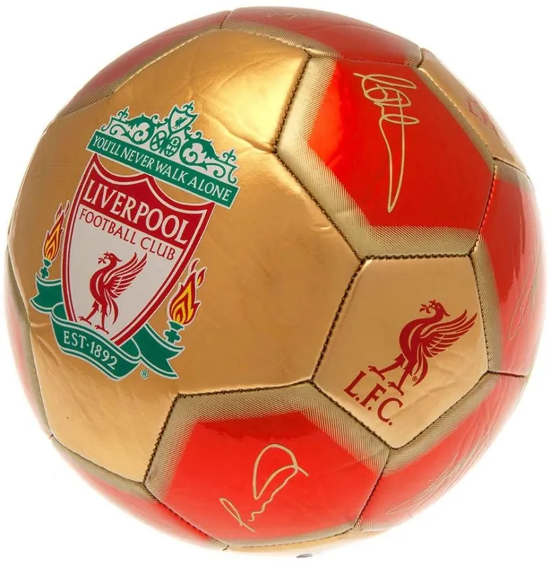 Futbalová lopta Fan-shop Mini Liverpool FC 26 Panel Signature