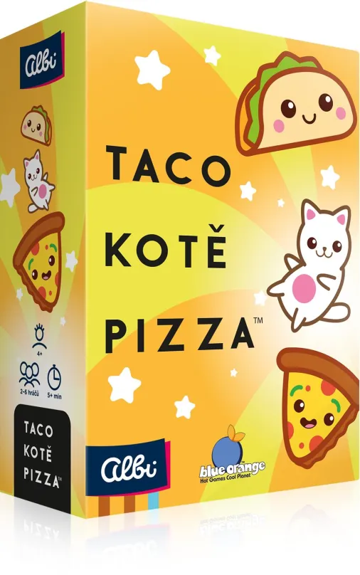 Kartová hra Taco, mačiatko, pizza