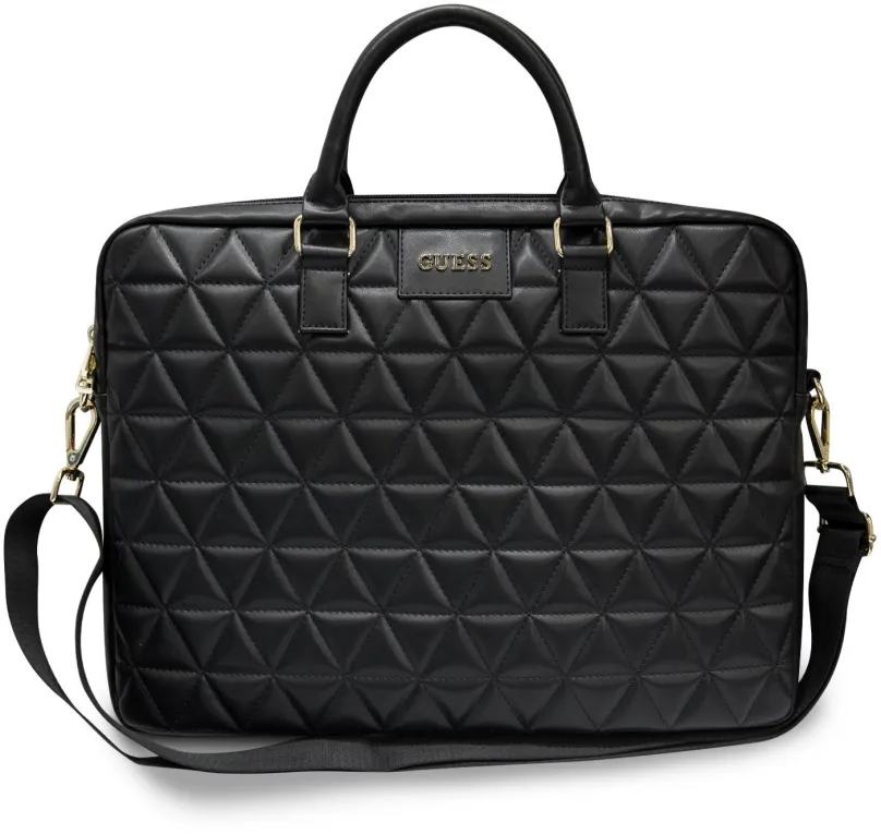 Puzdro na notebook Guess Quilted pre Notebook 15 "Black