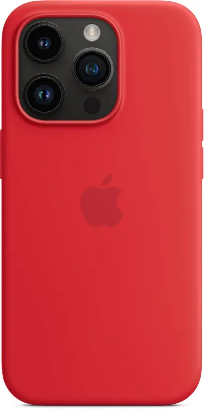 Kryt na mobil Apple iPhone 14 Pre Silikónový kryt s MagSafe (PRODUCT)RED