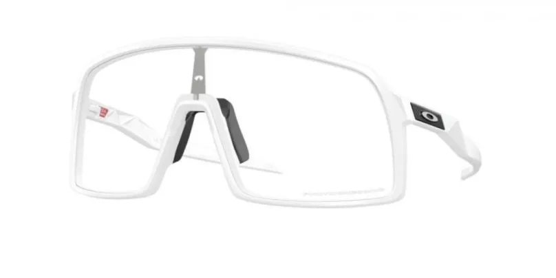 Cyklistické okuliare Oakley Sutro OO9406-99 Matte White / Clear Photochromic
