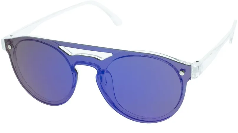 Slnečné okuliare OEM Slnečné okuliare oválne Port priehľadné obrúčky modrá sklá
