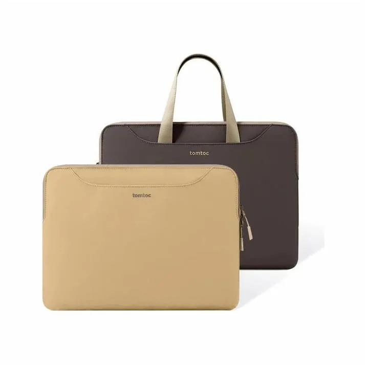 Taška na notebook tomtoc Light-A21 Dual-color Slim Laptop Handbag, 13,5 Inch - Cookie