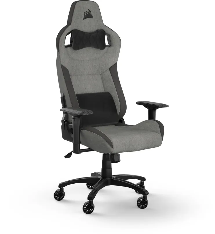 Herné stoličky Corsair T3 RUSH (2023) Fabric Grey and Charcoal