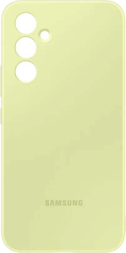 Kryt na mobil Samsung Silikónový zadný kryt Galaxy A54 Lime