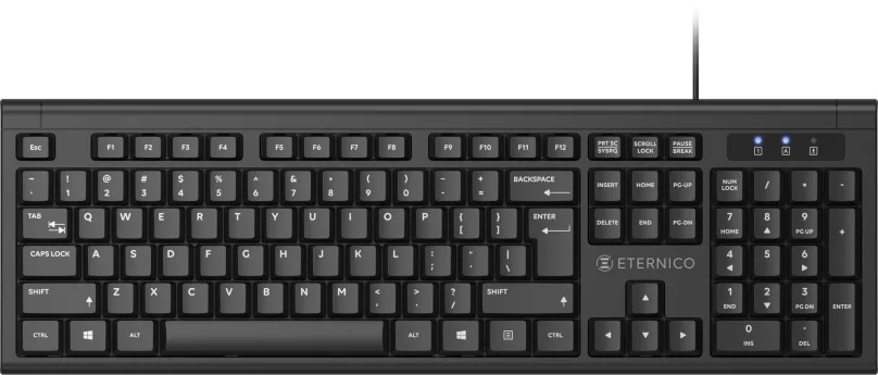 Klávesnica Eternico Essential Keyboard Wired KD1000 - US