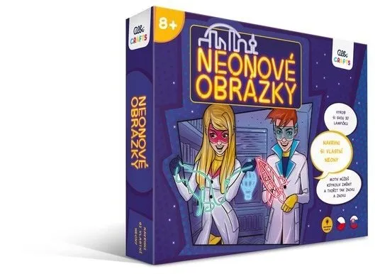 Vyrábanie pre deti Neónové obrázky