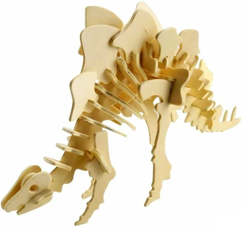 3D puzzle Drevené 3D puzzle - Stegosaurus