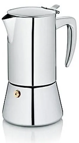 Moka kanvička Kela espresso kávovar LATINA 4 šálky KL-10835, na sporák, zdroj ohrevu plyn,