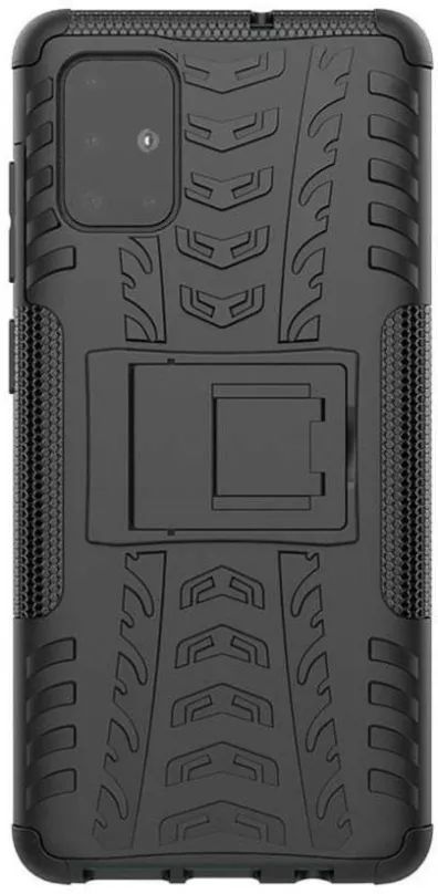 Kryt na mobil TopQ Samsung A02s ultra odolný čierny 56973