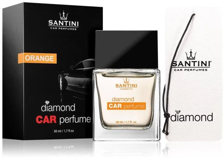Vôňa do auta SANTINI Vôňa do auta - Diamond Orange, 50ml