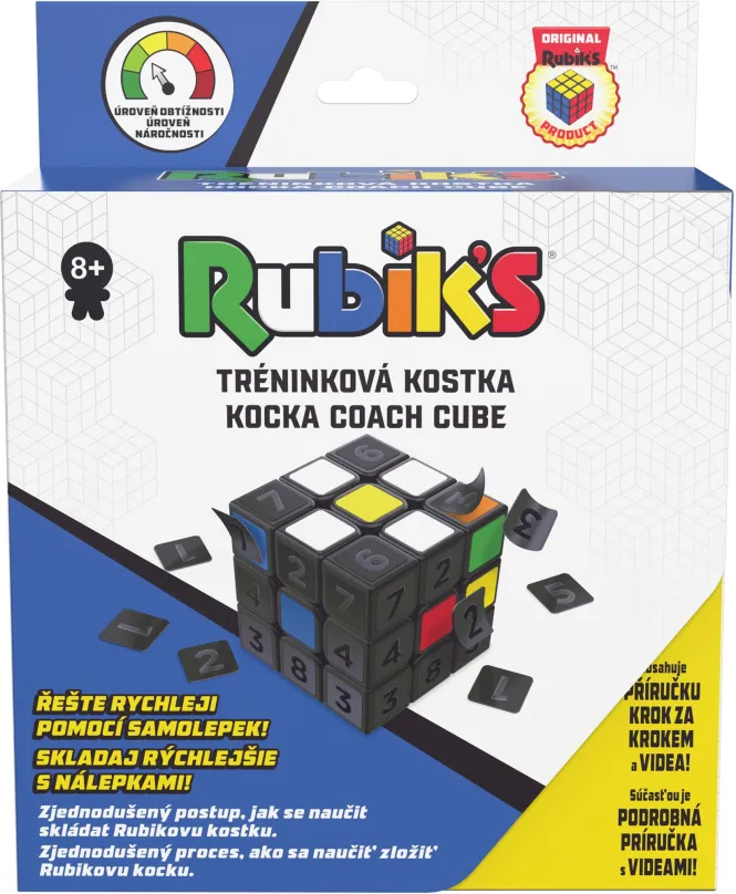 Hlavolam Rubikova trénovacia kocka CZ/SK