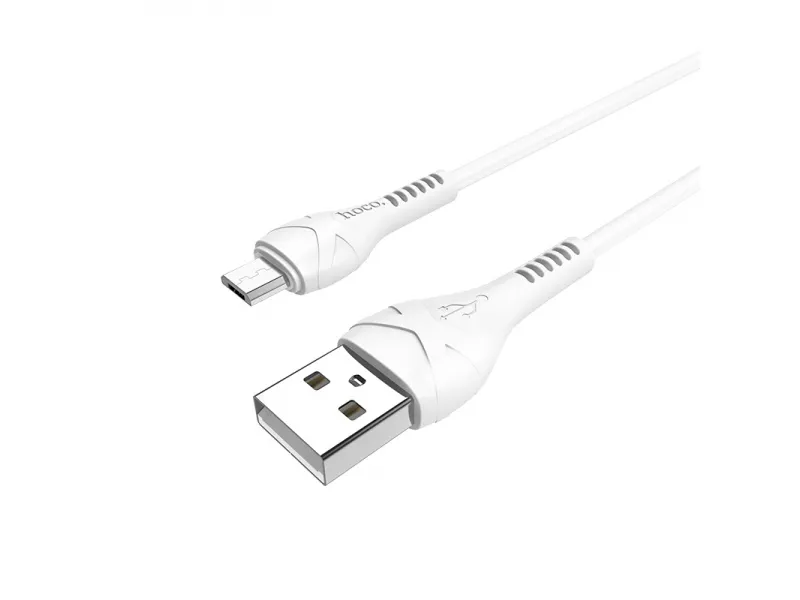 Hoco nabíjací / dátový kábel Micro USB 1M Cool Power biela