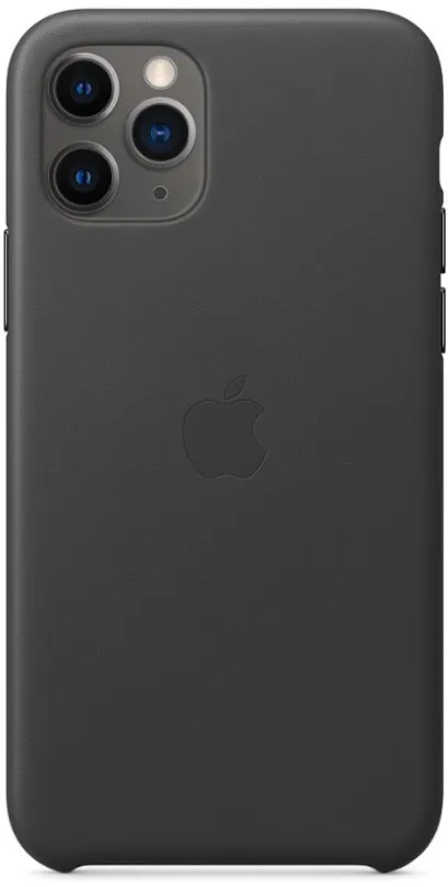 Kryt na mobil Apple iPhone 11 Pre Kožený kryt čierny