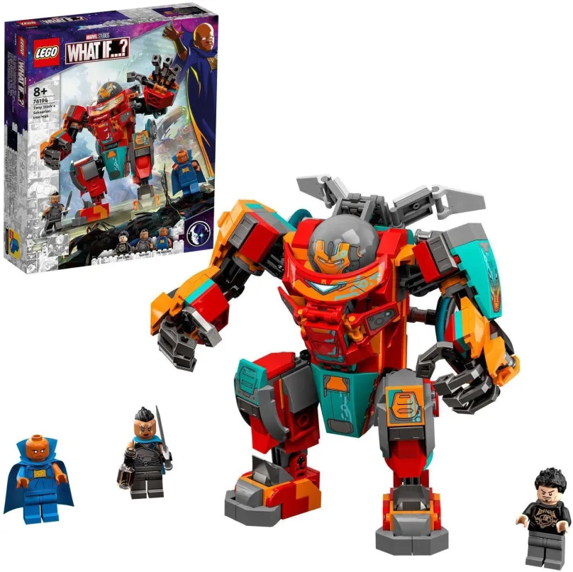 LEGO stavebnica LEGO® Marvel Avengers 76194 Sakaarianský Iron Man Tonyho Starka