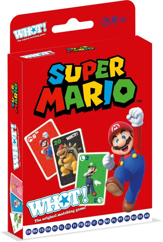 WHOT Kartová hra Super Mario