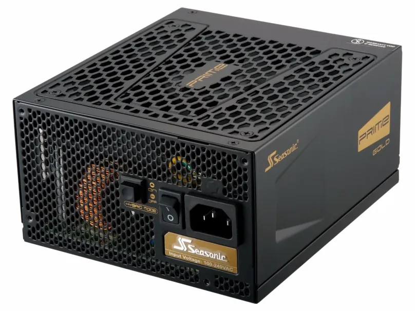 Počítačový zdroj Seasonic Prime GX-650 Gold, 650 W, ATX, 80 PLUS Gold, účinnosť 90%, 4 ks