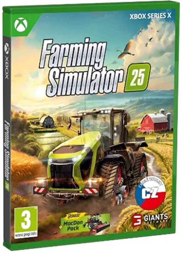 Hra na konzole Farming Simulator 25 - Xbox Series X