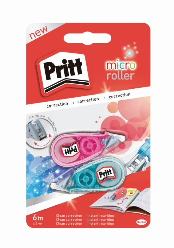 Korekčná páska PRITT Micro Roller 6 m