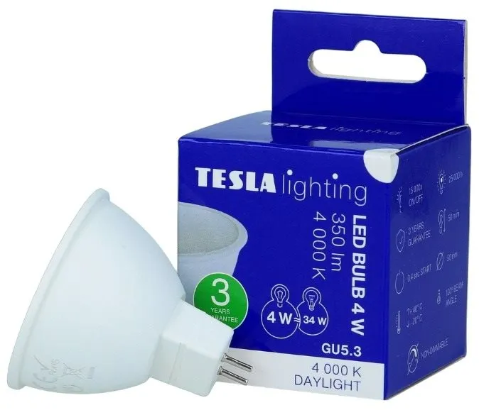 LED žiarovka Tesla LED žiarovka GU5,3 4W