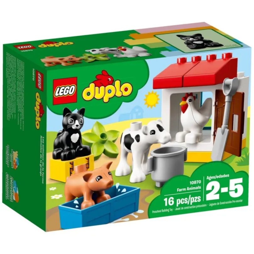 LEGO stavebnice LEGO DUPLO Town 10870 Zvieratká z farmy