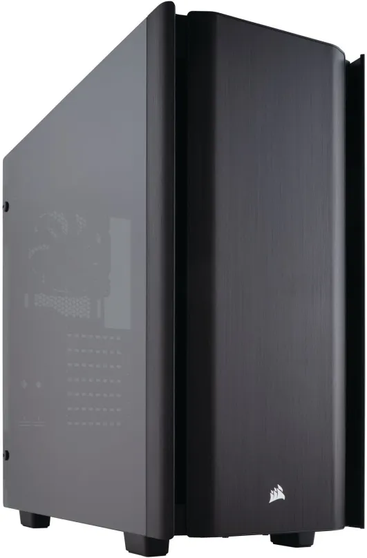Počítačová skriňa Corsair 500D Premium Obsidian Series čierna s priehľadnou bočnicou