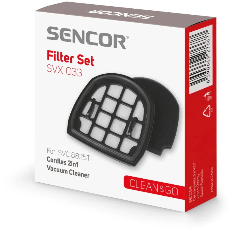 Filter do vysávača Sencor SVX 033 sada filtrov k SVC 8825TI