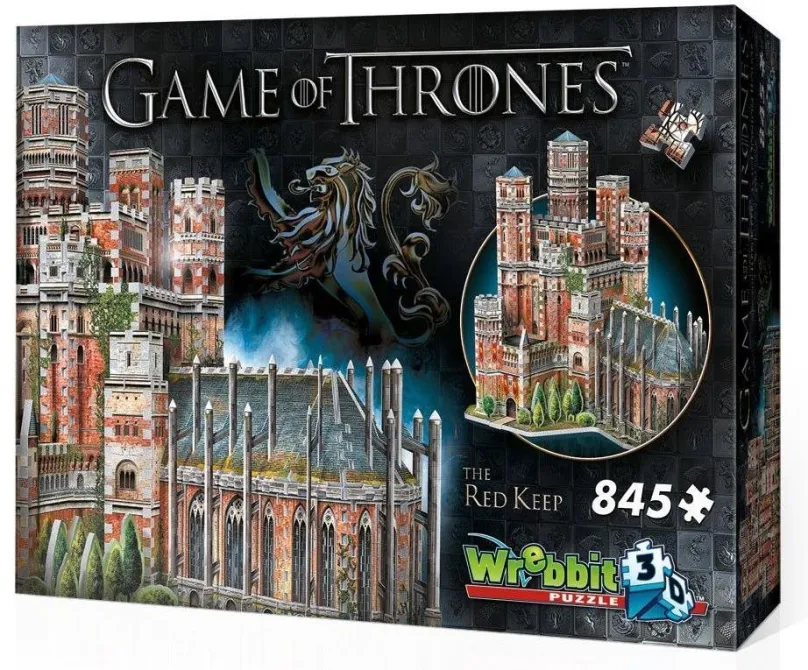 3D puzzle Wrebbit 3D puzzle Hra o tróny: The Red Keep 845 dielikov