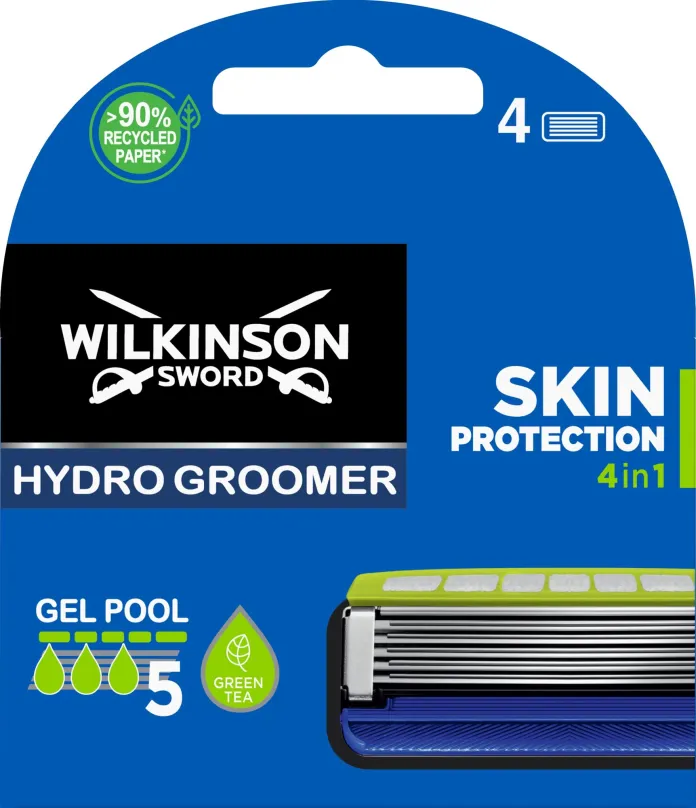 Pánske náhradné hlavice WILKINSON Hydro 5 Groomer 4 ks