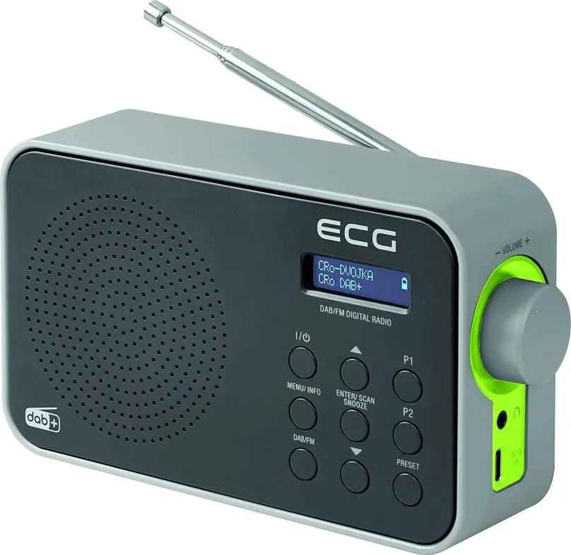 Rádiobudík ECG RD 110 DAB Black