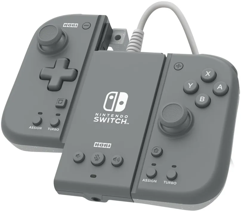 Gamepad Hori Split Pad Compact Attach. Set - Slate Grey - Nintendo Switch, pre Nintendo Sw