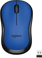 Myš Logitech Wireless Mouse M220 Silent, modrá, bezdrôtová, optická, symetrická, pripojeni