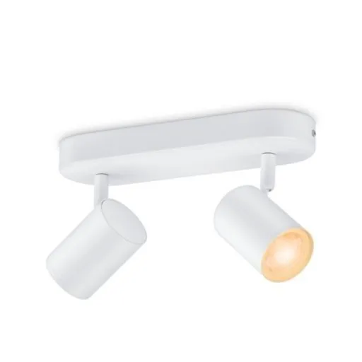 WiZ Tunable White 8719514551770 LED stropné bodové svietidlo Imageo 2x5 | GU10 | 690lm | 2700-6500K - stmievateľné, biela