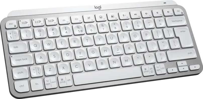 Klávesnica Logitech MX Keys Mini Mac Minimalist Wireless Illuminated Keyboard, Pale Grey - US INTL