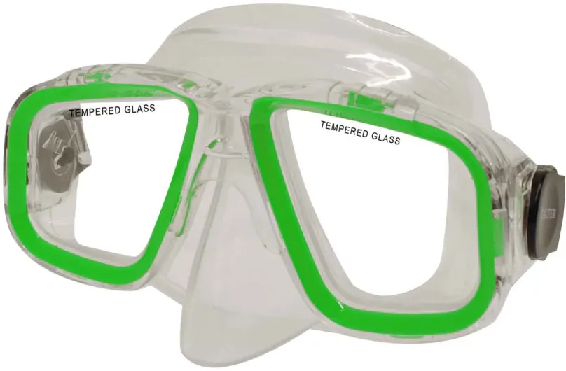 Potápačské okuliare Calter Potápačská maska ​​Senior 229P, zelená
