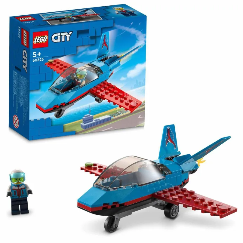 LEGO stavebnica LEGO® City 60323 Kaskadérske lietadlo