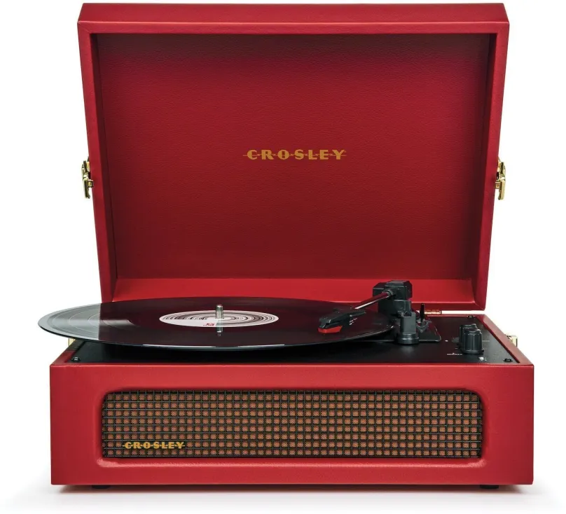 Gramofón Crosley Voyager - Burgundy Red
