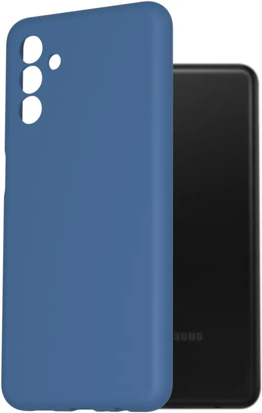 Kryt na mobil AlzaGuard Premium Liquid Silicone Case pre Samsung Galaxy A13 5G modré