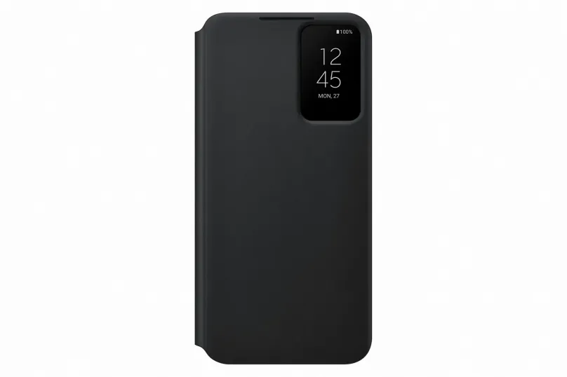 Puzdro na mobil Samsung Galaxy S22+ Flipové púzdro Clear View čierne
