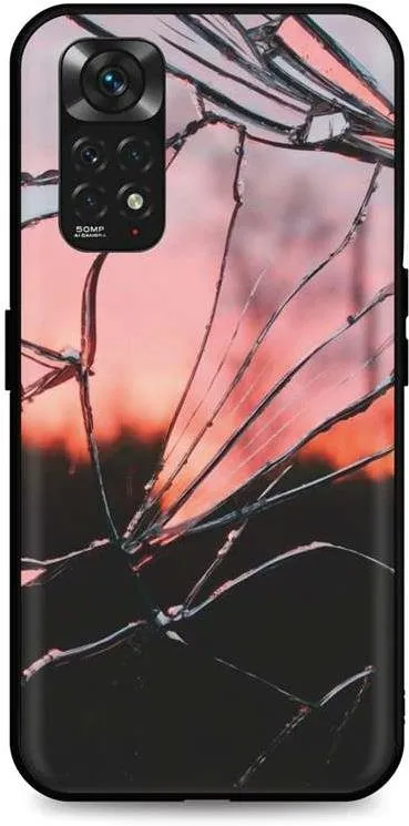 Kryt na mobil TopQ Kryt LUXURY Xiaomi Redmi Note 11 pevný Pink Broken 71843, pre Xiaomi Re