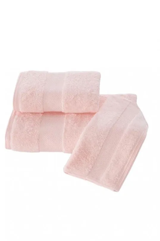 Uterák Soft Cotton Luxusný uterák Deluxe 50x100cm, ružová
