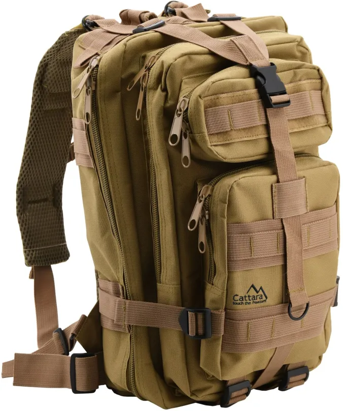 Turistický batoh Cattara ARMY 30l, unisex prevedenie, rozmery 44 x 25 x 31 cm, hmotnosť 0,