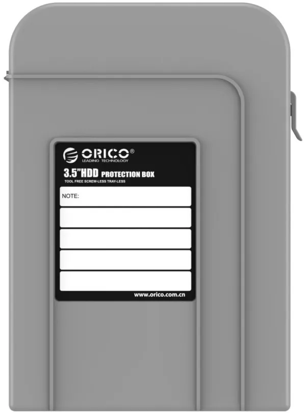 Puzdro na pevný disk Orica 3.5 "protection case grey