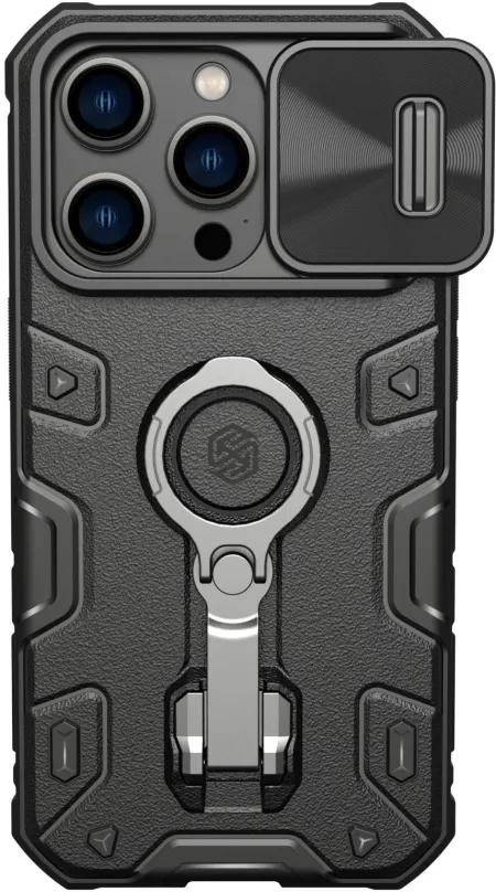 Kryt na mobil Nillkin CamShield Armor PRO Magnetic Zadný Kryt pre Apple iPhone 14 Pro Black