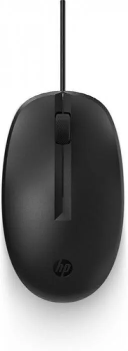 Myš HP 128 Laser Wired Mouse, drôtová, laserová, symetrická, pripojenie cez USB, na USB b
